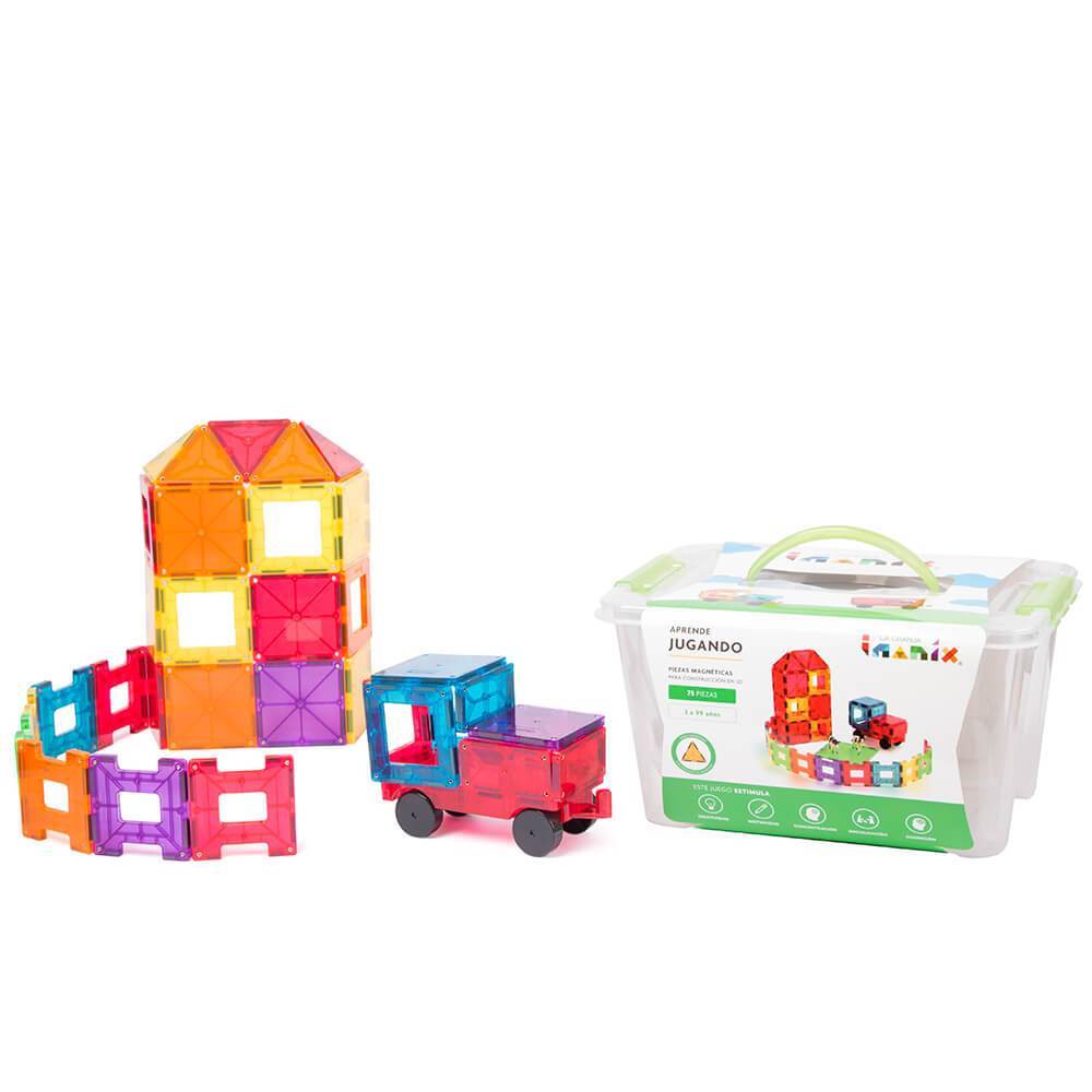 Set Imanix 75 Piezas BRAINTOYS- Depto51