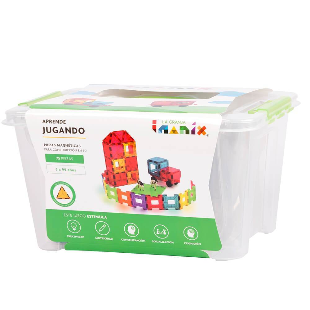 Set Imanix 75 Piezas BRAINTOYS- Depto51
