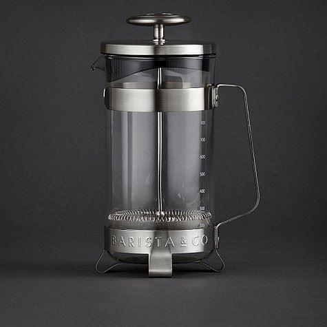 Cafetera Prensa Francesa para 8 tazas Acero Electric BARISTA & CO- Depto51