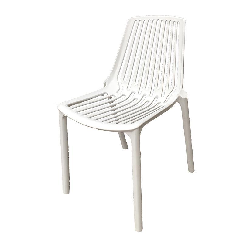 Silla Trama New Plastic White THE DESIGN MARKET- Depto51