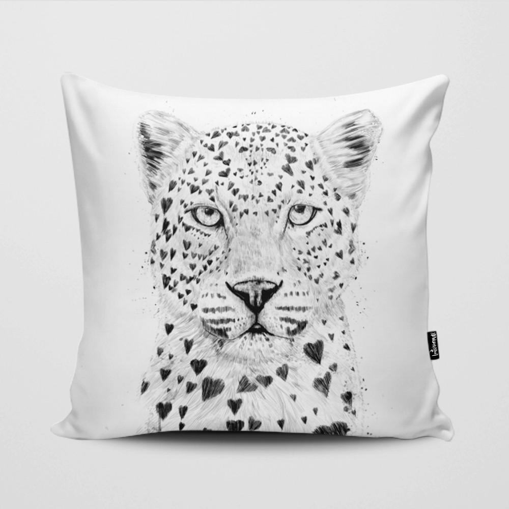 Funda de Cojín Lovely Leopard GALERIA IMPRESIONARTE- Depto51