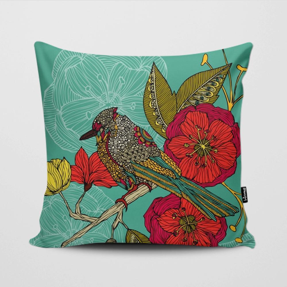 Funda de Cojín Contented Constance GALERIA IMPRESIONARTE- Depto51