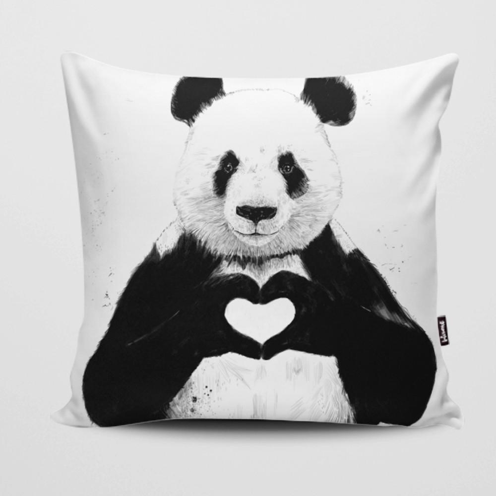 Funda de Cojín All You Need Is Love GALERIA IMPRESIONARTE- Depto51