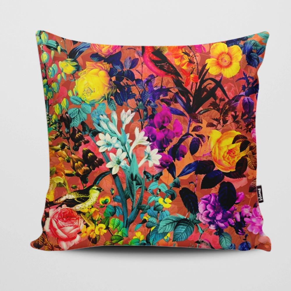 Funda de Cojín Floral And Birds GALERIA IMPRESIONARTE- Depto51