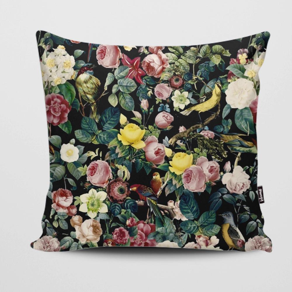 Funda de Cojín Floral And Birds IV GALERIA IMPRESIONARTE- Depto51