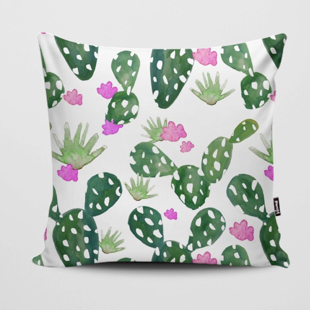 Funda de Cojín Cactus Watercolor GALERIA IMPRESIONARTE- Depto51