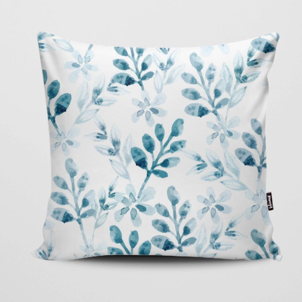 Funda de Cojín Watercolor Floral Pattern Winter Version GALERIA IMPRESIONARTE- Depto51