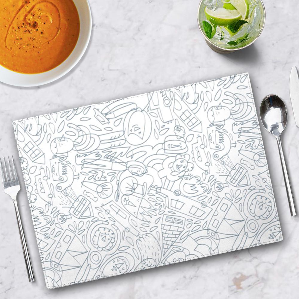 Set 4 individuales Friends GALERIA IMPRESIONARTE- Depto51