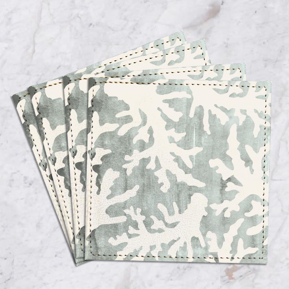 Set de 4 Posavasos Coral GALERIA IMPRESIONARTE- Depto51