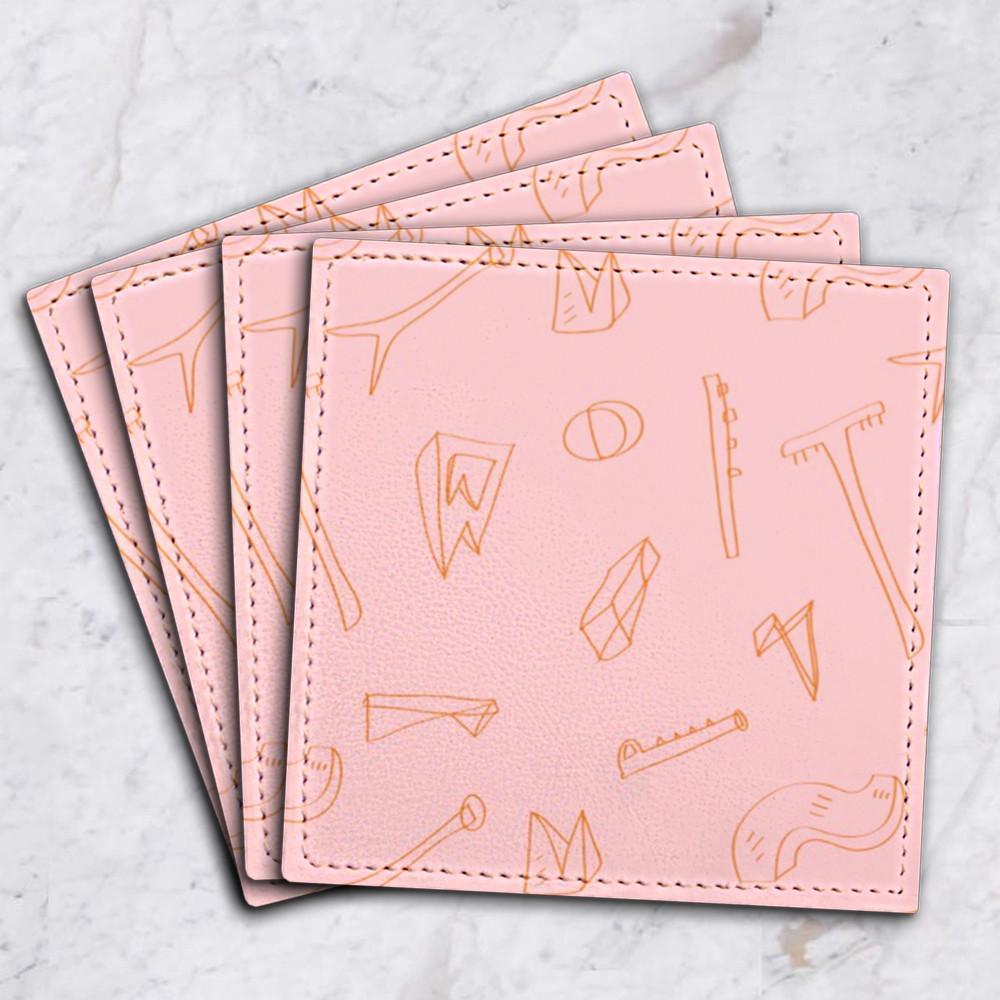 Set 4 posavasos Tools GALERIA IMPRESIONARTE- Depto51