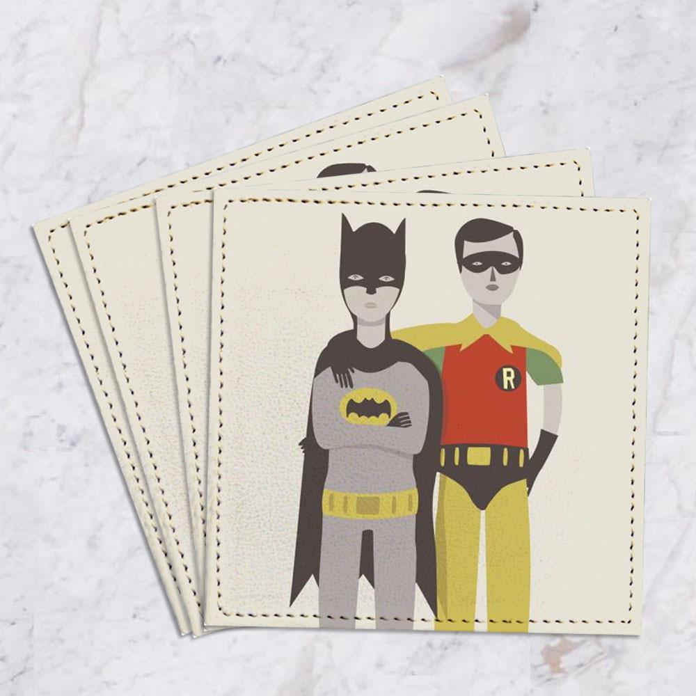 Set de 4 Posavasos Super Heroes GALERIA IMPRESIONARTE- Depto51