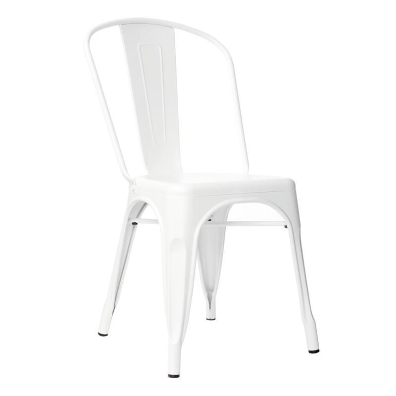 Silla Tolix Réplica Blanca REMATIME- Depto51