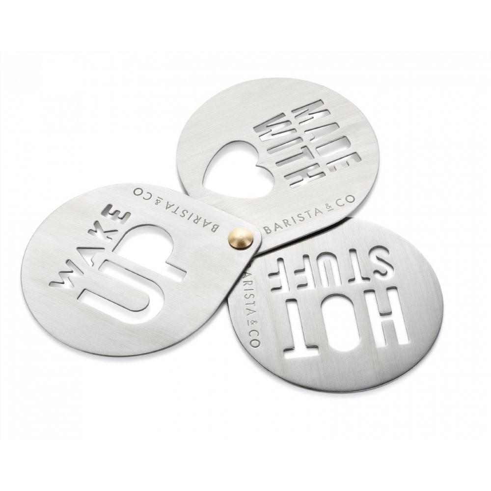 Stencils para Cocoa Acero Electric BARISTA & CO- Depto51