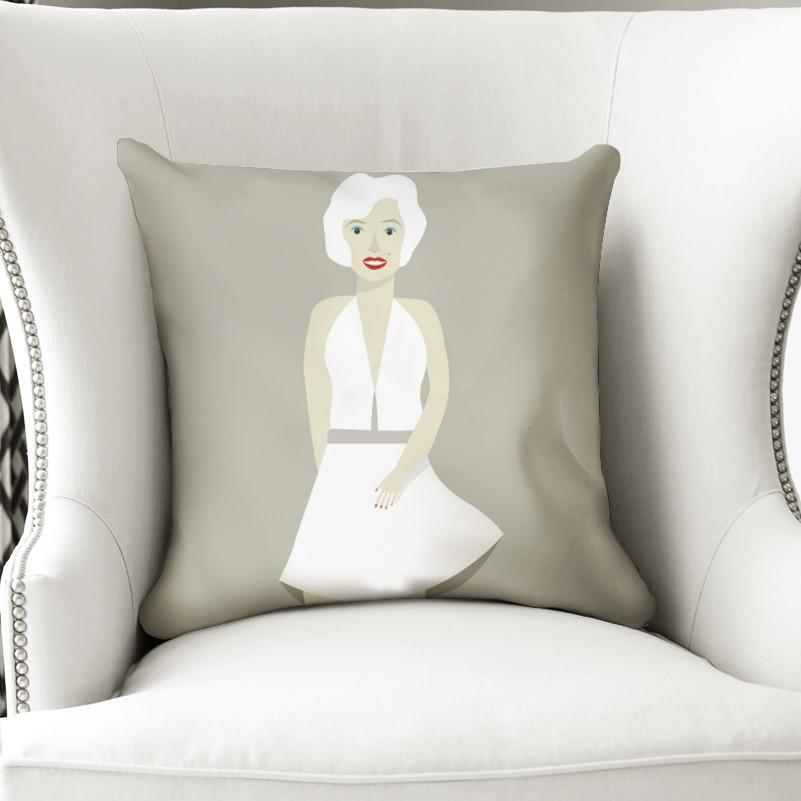 Funda de Cojín Marilyn Monroe GALERIA IMPRESIONARTE- Depto51